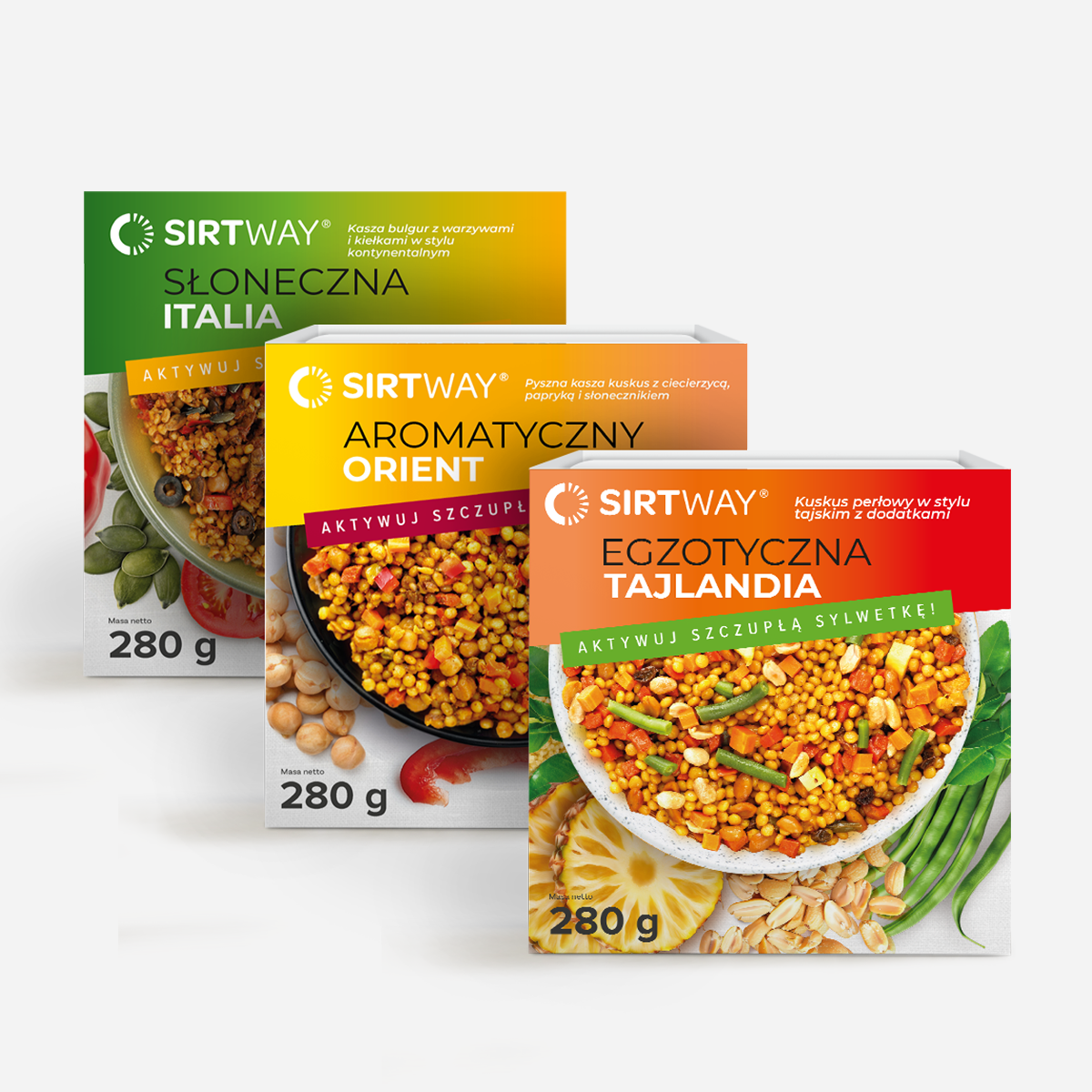 Zestaw mix 3 Dań Sirtway